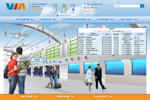 Сайт международного аэропорта Владивосток